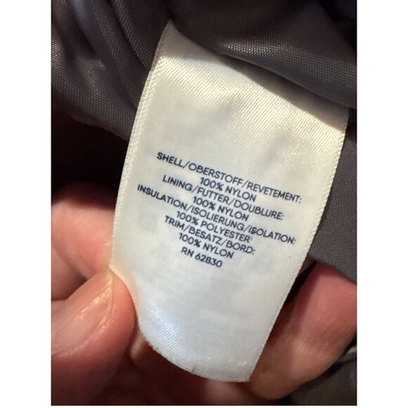 Lands End Unisex Gray Insulated Snow Bib Overalls 20H Nylon & Polyester - Picture 6 of 8